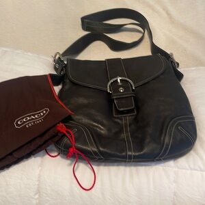 COACH soho shoulder strap purse